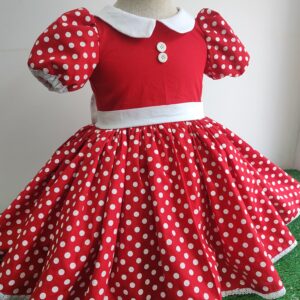 Vestido Inspiração Minnie