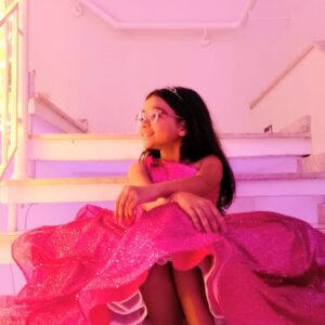 Vestido explosão luxo