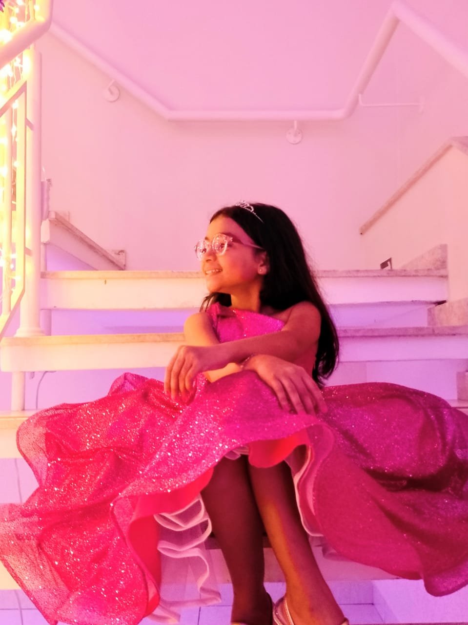 Vestido explosão luxo